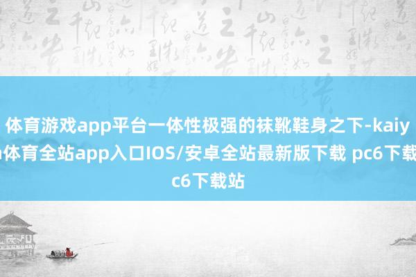 体育游戏app平台一体性极强的袜靴鞋身之下-kaiyun体育全站app入口IOS/安卓全站最新版下载 pc6下载站