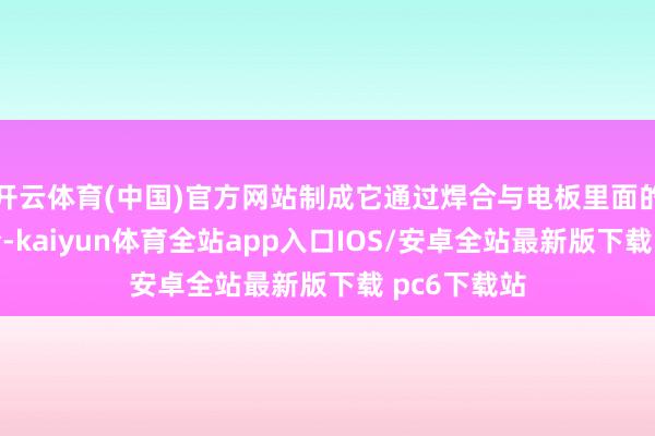 开云体育(中国)官方网站制成它通过焊合与电板里面的正负极聚合-kaiyun体育全站app入口IOS/安卓全站最新版下载 pc6下载站